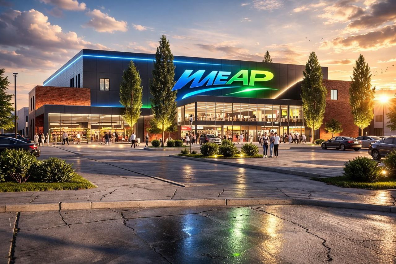 Визуализация торгового комплекса Вензель маркет